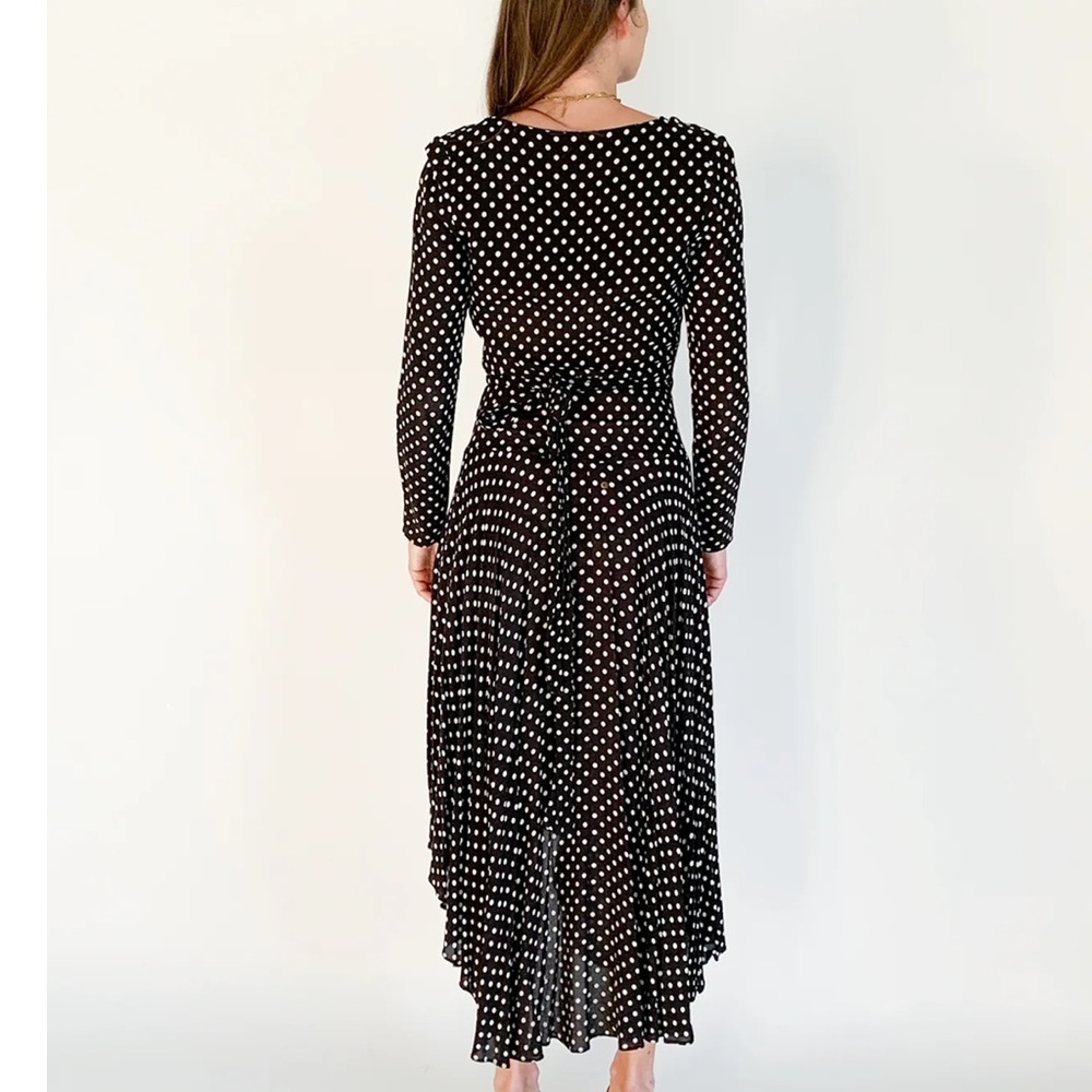 Zimmermann Polka Dot Wrap Dress - Picture 4 of 10